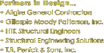 Partners in Design…